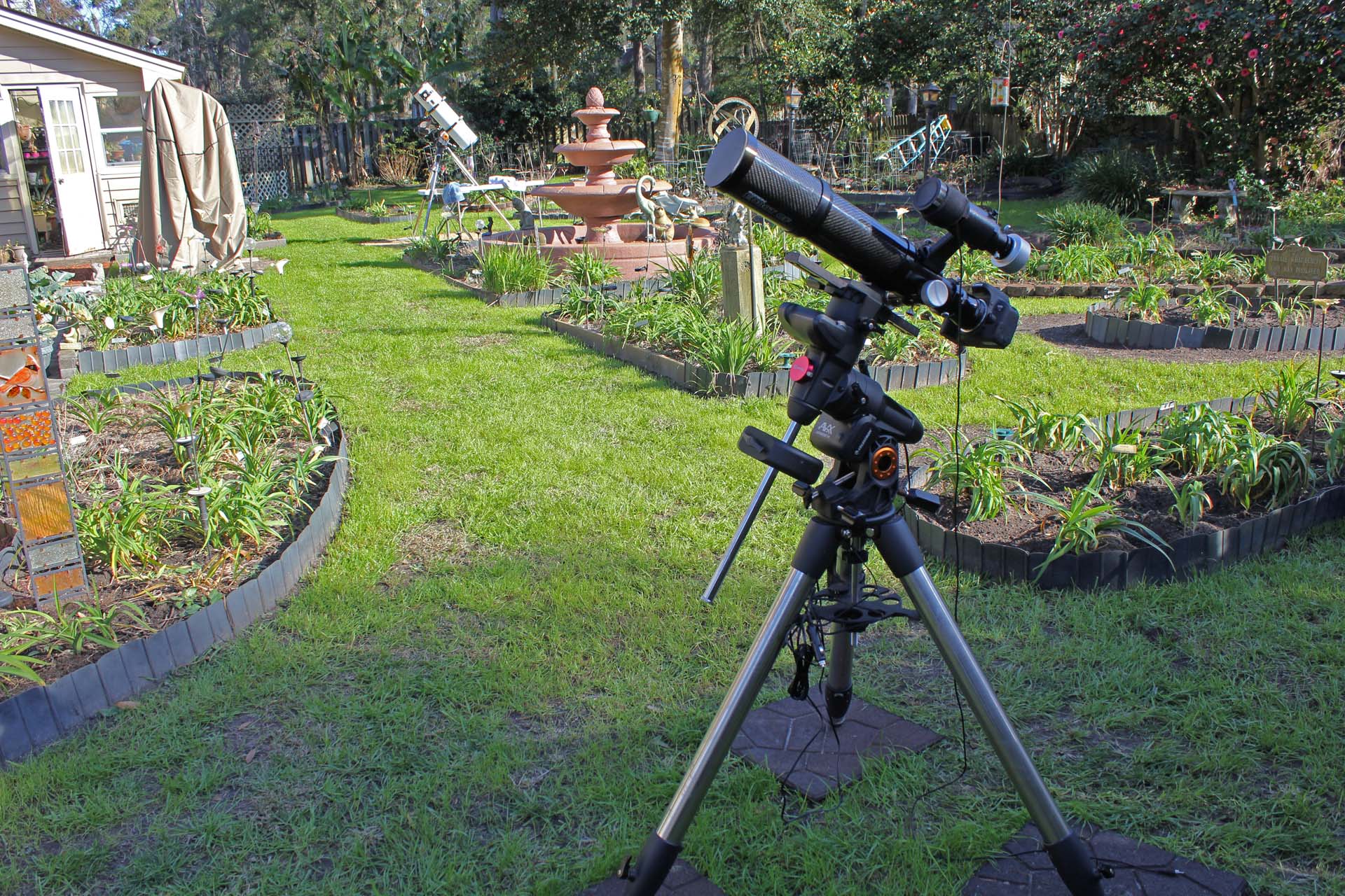 The telescope that I used, the Orion ED80T CF Triplet Apochromatic Refractor f/6 ... Click on image for larger view