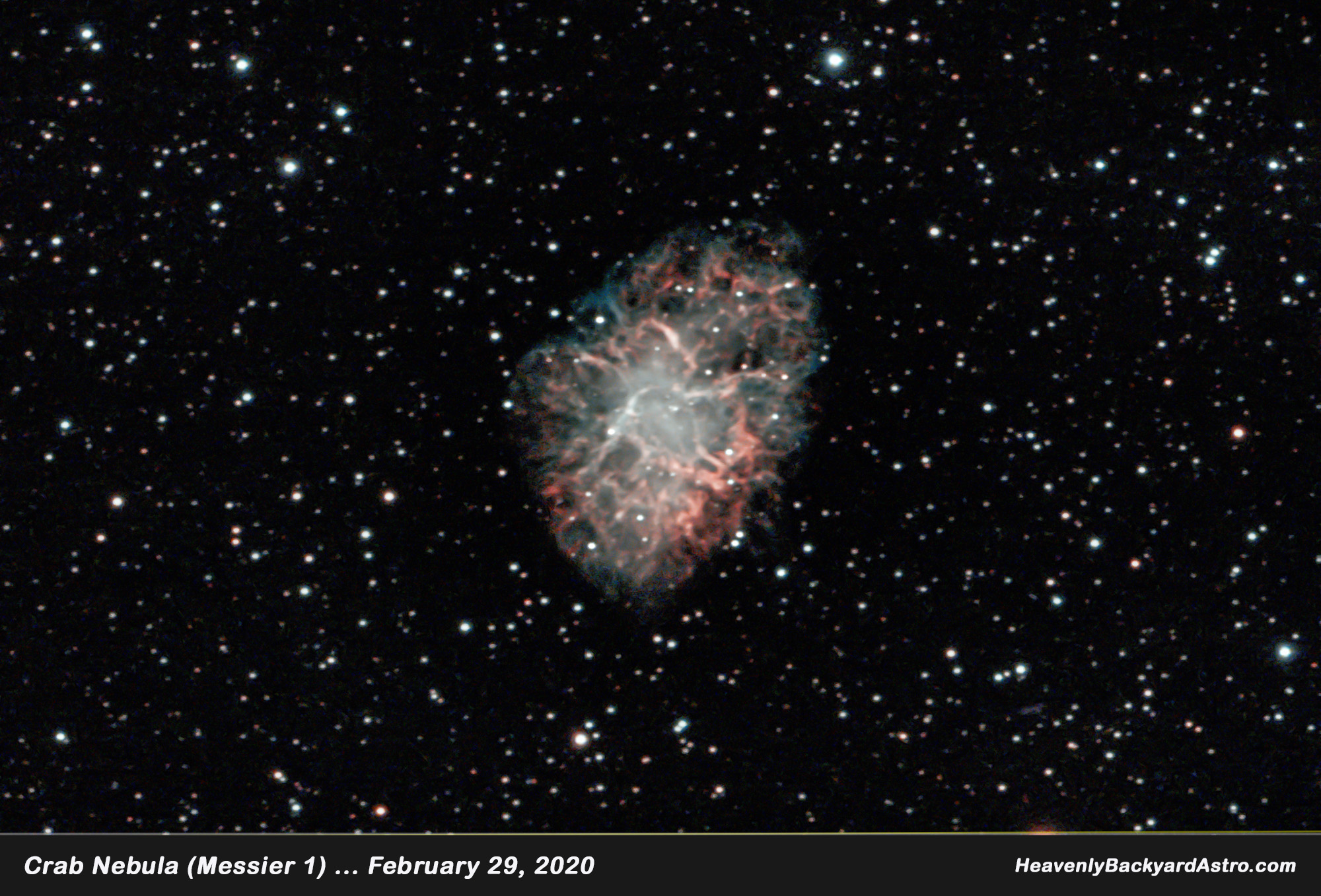 The Crab Nebula, Feb 29_2020  ... Click on image for larger view