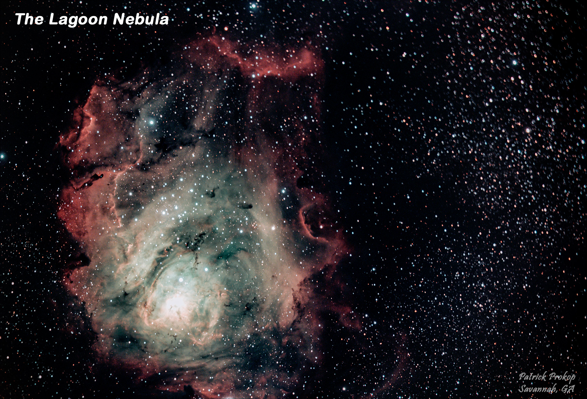 Messier 8 from Pat Prokop's Heavenly Backyard